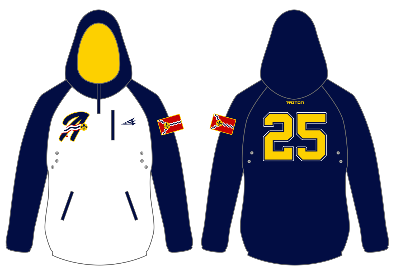 Athletics (Logue) Custom Gladiator Hoodie #GH1