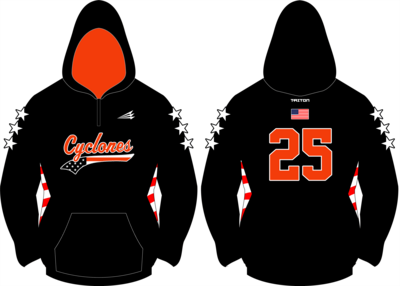 Cyclones (Treadway) Custom Vulcan Hoodie #VH5