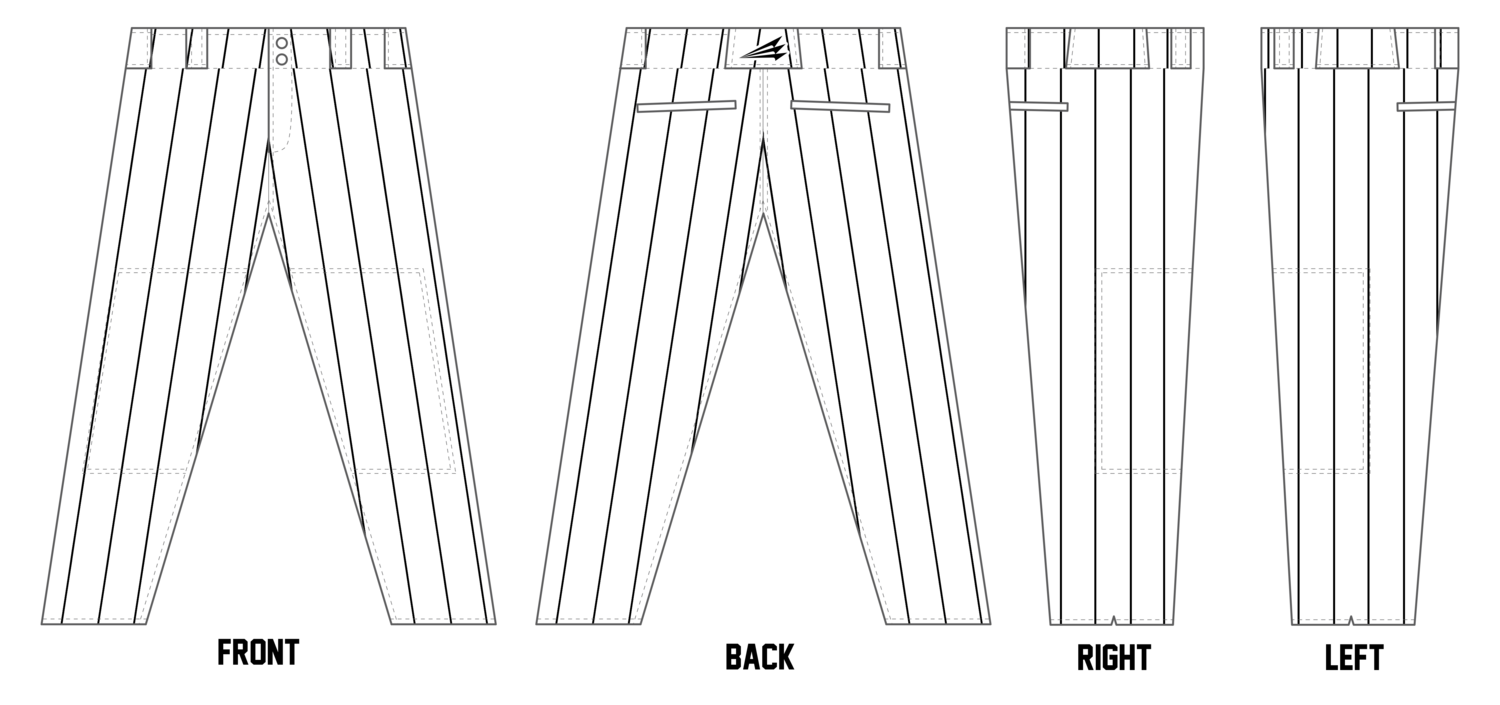 TCR Bobcats Custom ProFit Baseball Pant #BP4B