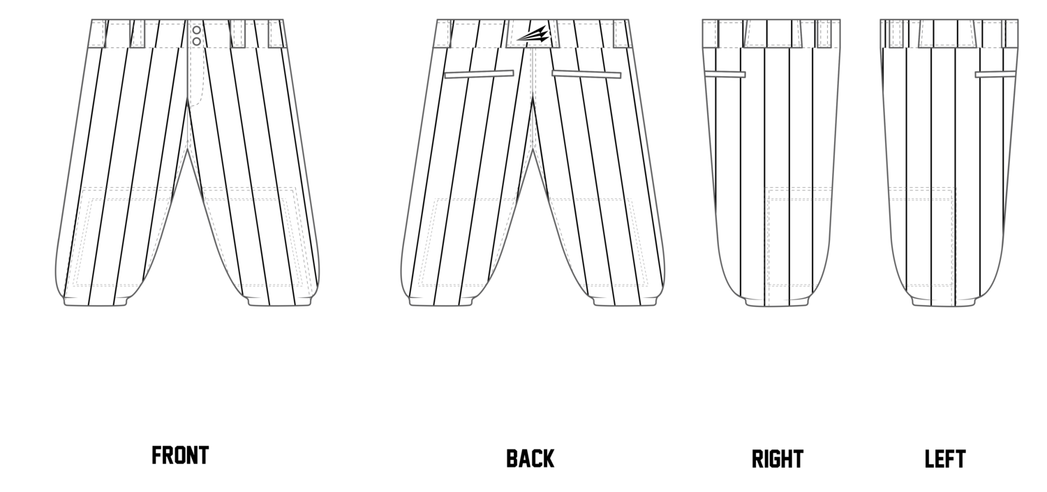 TCR Bobcats Custom Knicker Baseball Pant #BP4