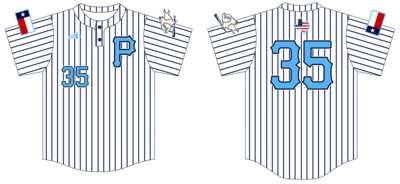 Piranhas Custom NanoDri Baseball Jersey #J43B