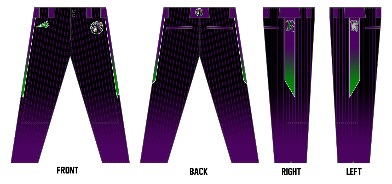 Reapers Custom Long Relaxed Baseball Pant #BP9D