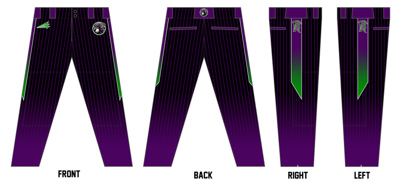 Reapers Custom Long Relaxed Baseball Pant #BP9D