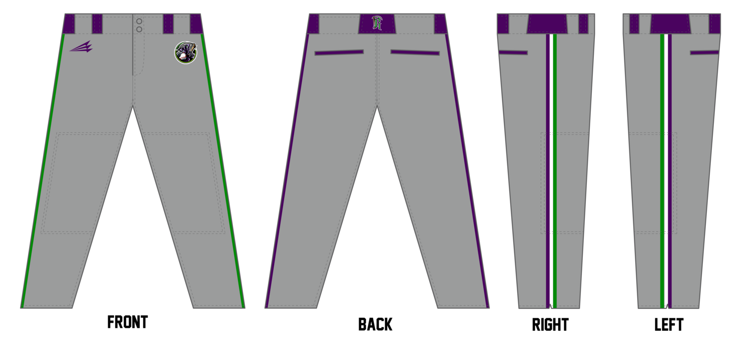 Reapers Custom Long Relaxed Baseball Pant #BP5D