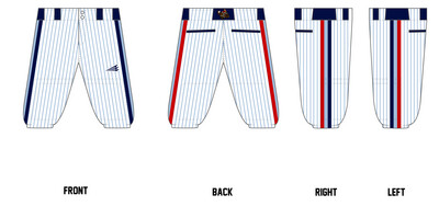 Kentucky Mashers Stacheman Elite Custom Knicker Baseball Pants #BP8B