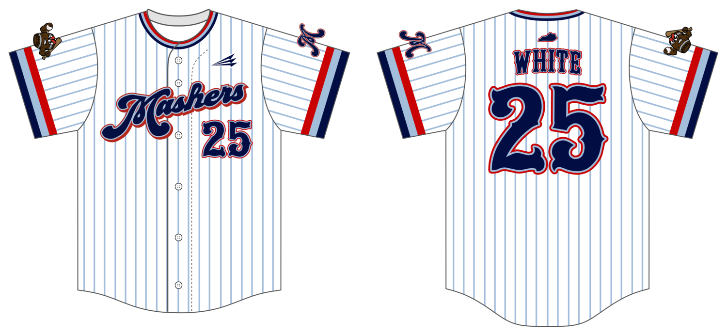 Kentucky Mashers Custom Hexaflex Baseball Jersey #J8