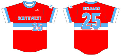 SW Lookouts Custom HexaFlex Baseball Jersey #J5