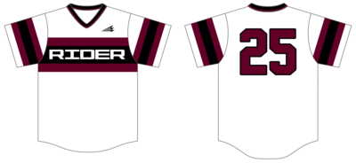 Rider Broncs Custom HexaFlex Baseball Jersey #J3