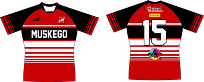 Muskego Girls Rugby Custom Classic Jersey #J1d