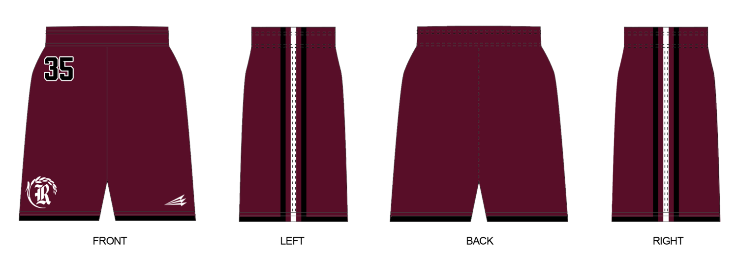 Rayne Ricebirds Custom Revolution Pocket Shorts #RV2B