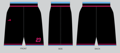Salina Swish Custom NanoDri Basketball Shorts #BS2