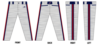 LVBA Lightning Custom Relaxed Baseball Pant #BP3a