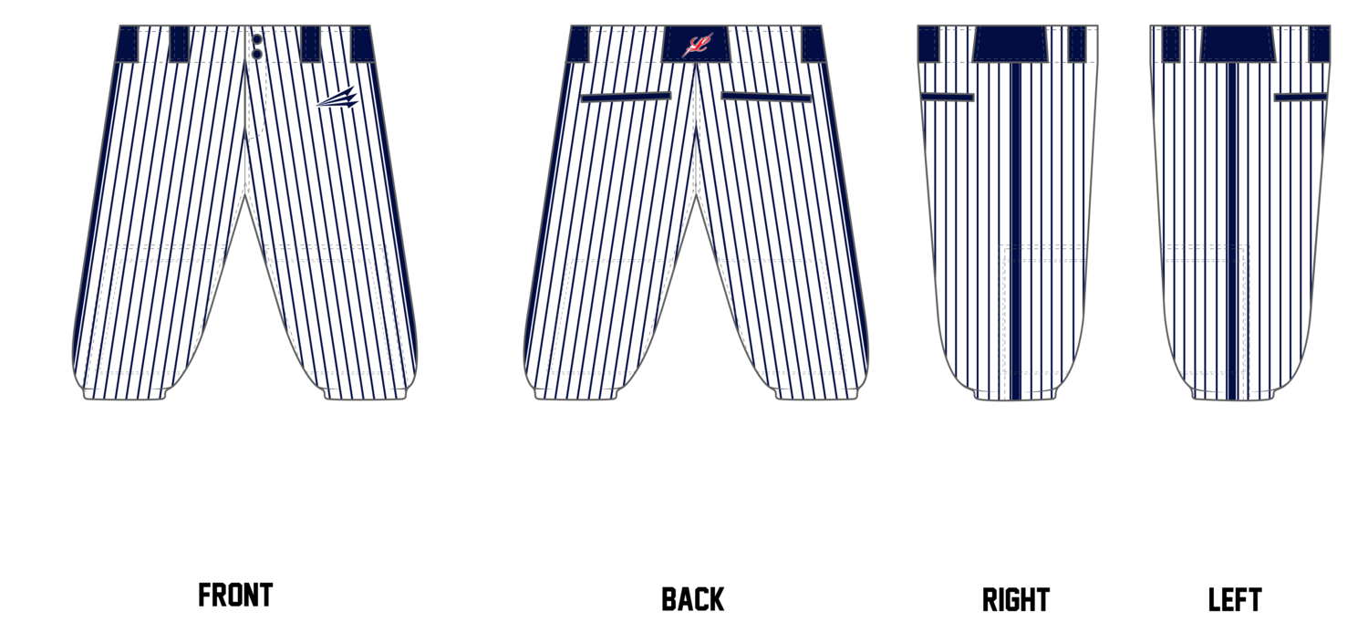LVBA Lightning Custom Knicker Baseball Pant #BP4b