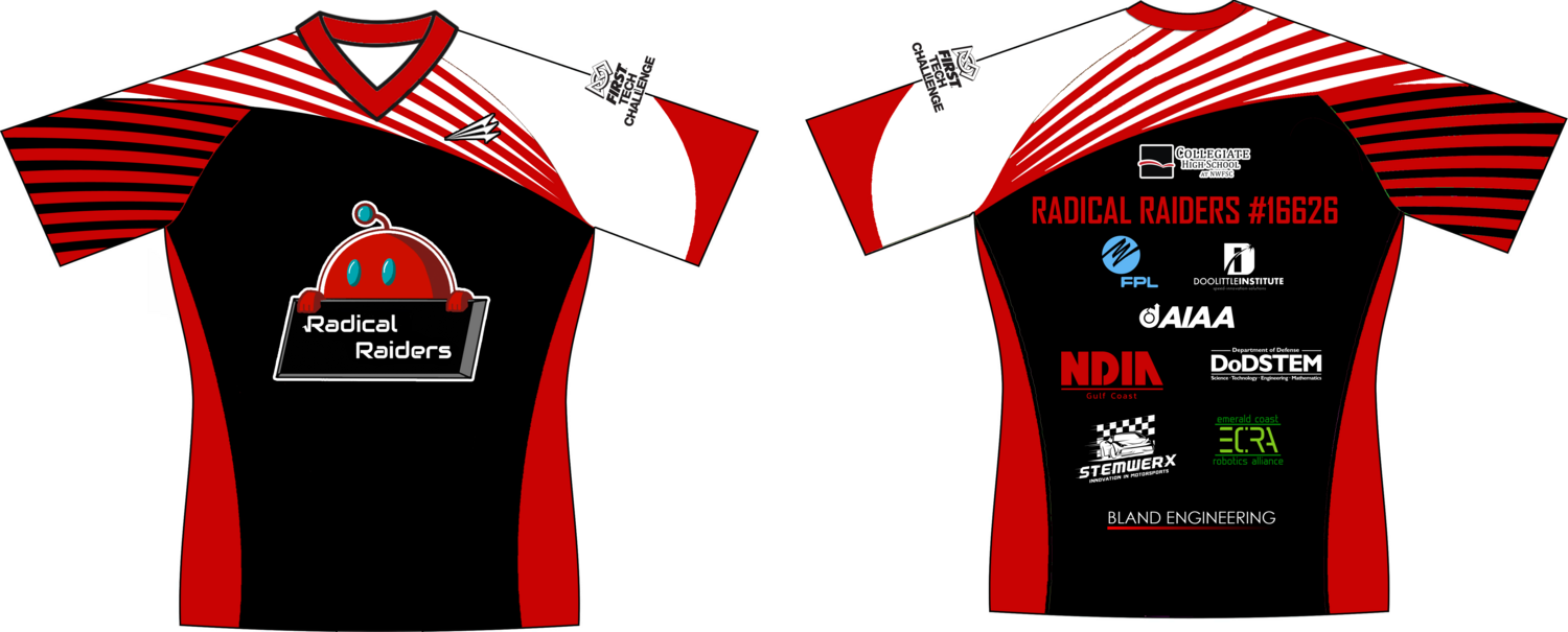 Radical Raiders Custom NanoDri Rugby Jersey #J2g