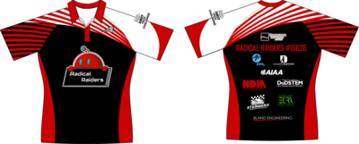 Radical Raiders Custom NanoDri Rugby Jersey #J2f