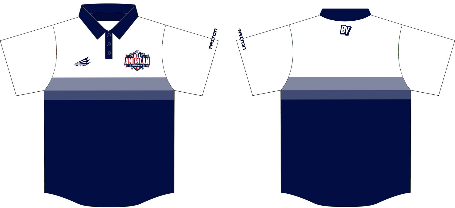 Baseball Youth All-Americans 2021/2022 Custom HyperPolo #HP1