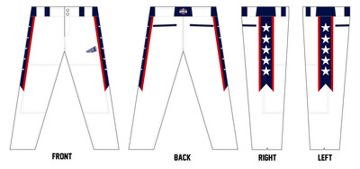 Baseball Youth All-Americans 2021/2022 Custom Long Baseball Pant #BP3