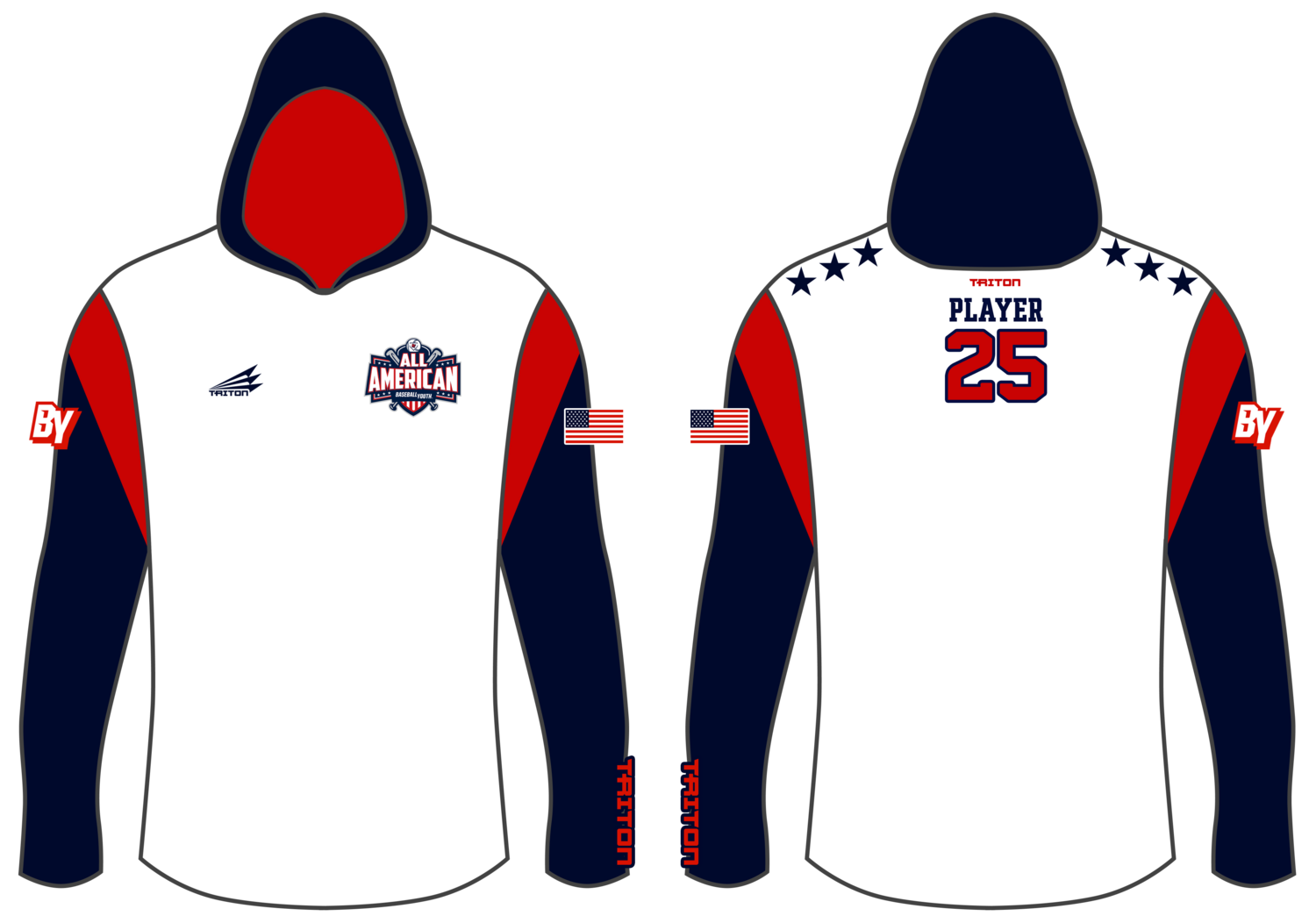 Baseball Youth All-Americans 2021/2022 Custom Jackal Jacket #JJ1