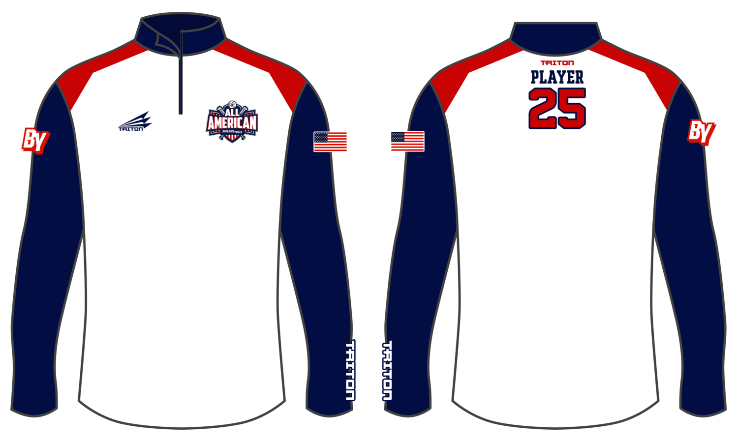 Baseball Youth All-Americans 2021/2022 Custom NanoZip #NZ1