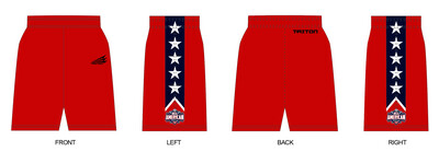 Baseball Youth All-Americans 2021/2022 Custom Revolution Pocket Shorts #RV1