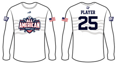 Baseball Youth All-Americans 2021/2022 Custom Longsleeve HyperTee #LHT1