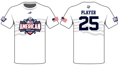 Baseball Youth All-Americans 2021/2022 Custom Shortsleeve HyperTee #HT1