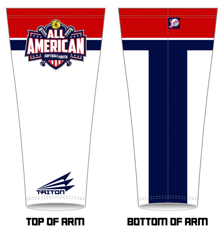 Softball Youth All-Americans 2021/2022 Custom Arm Sleeve #AS1