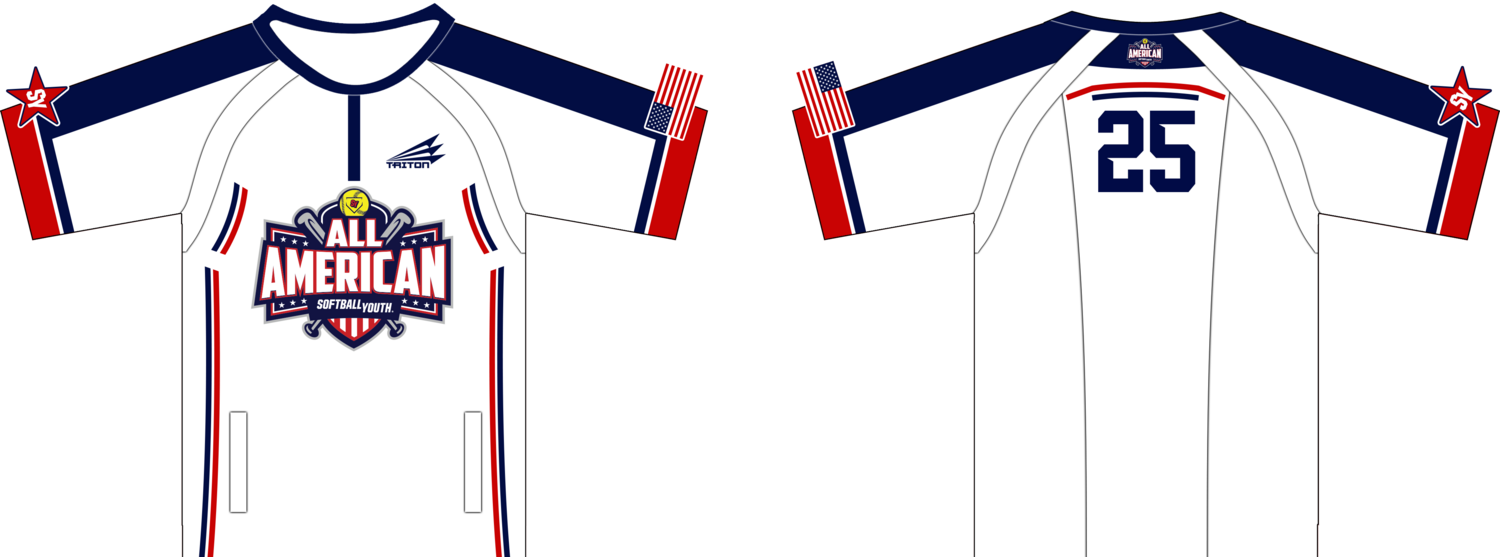 Softball Youth All-Americans 2021/2022 Custom Cage Jacket #CC1