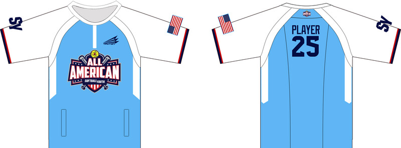 Softball Youth All-Americans 2021/2022 Custom Cage Jacket #CC2