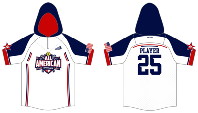 Softball Youth All-Americans 2021/2022 Custom BP Jacket #BPJ1