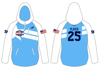 Softball Youth All-Americans 2021/2022 Custom Gladiator Hoodie #GH2