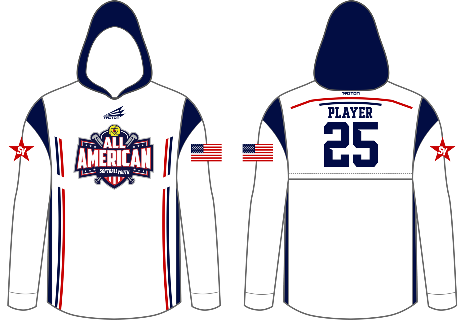 Softball Youth All-Americans 2021/2022 Custom Jackal Jacket #JJ1