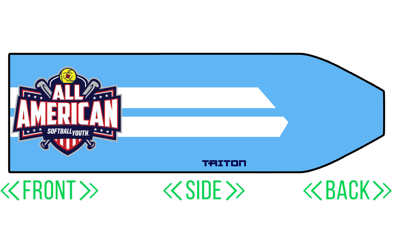 Softball Youth All-Americans 2021/2022 Custom Headband #HB2