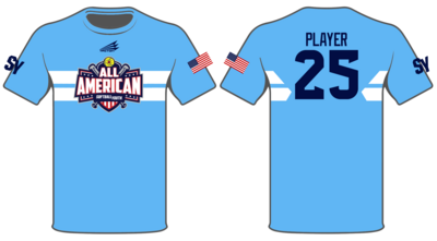 Softball Youth All-Americans 2021/2022 Custom Shortsleeve HyperTee #HT2