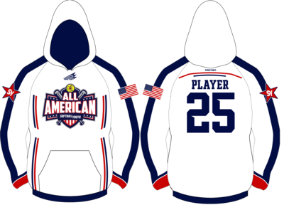 Softball Youth All-Americans 2022/2023 Custom Vulcan Hoodie #VH1