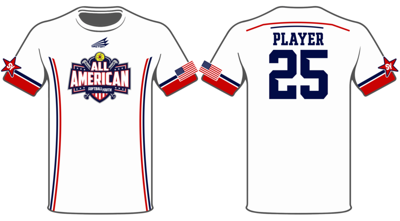 Softball Youth All-Americans 2021/2022 Custom Shortsleeve HyperTee #HT1