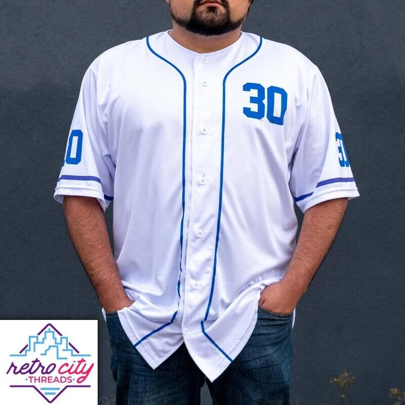 The Sandlot Benny “The Jet” Rodriguez Custom Baseball Jersey