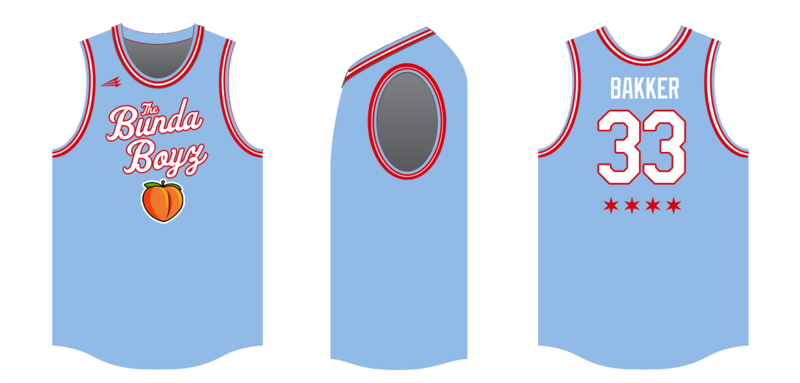 The Bunda Boyz Custom NanoDri Basketball Jersey #J3