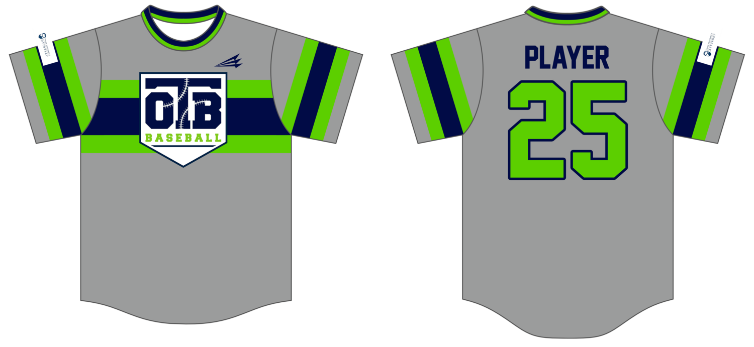 OTB Custom NanoDri Baseball Jersey #J7B