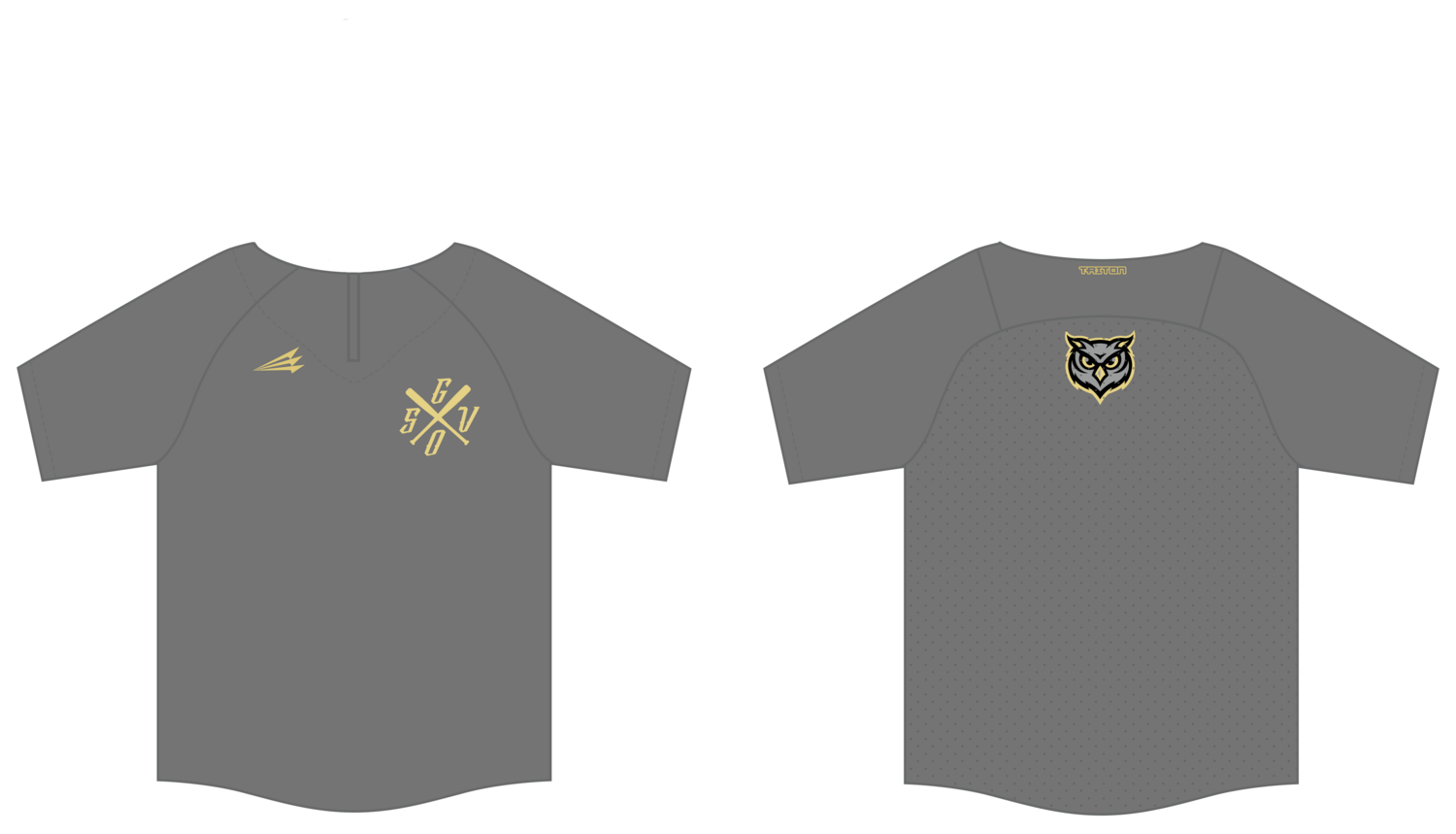 SGV Owls Custom Batting Practice Jacket #BPJ1D