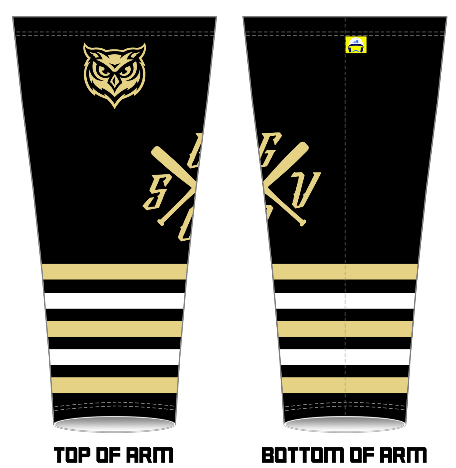 SGV Owls Custom Arm Sleeve #AS1