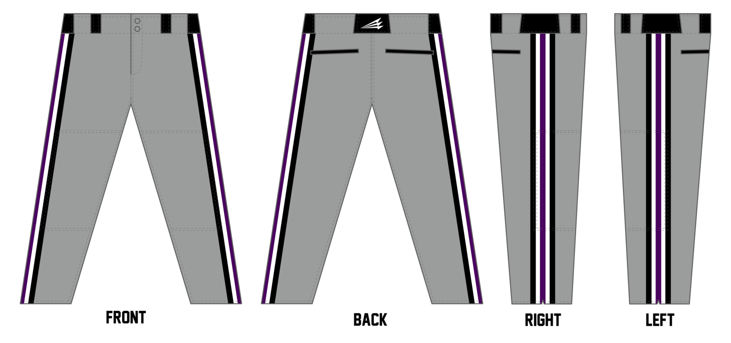 West Texas Havoc Custom Long Relaxed Baseball Pant #BP2