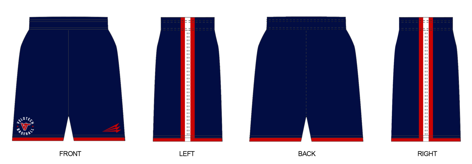 VeloTech Custom Revolution Pocket Shorts #RV1