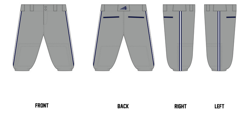 VeloTech Stacheman Elite Custom Knicker Baseball Pants #BP3B