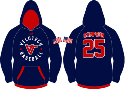 VeloTech Custom Vulcan Hoodie #VH1