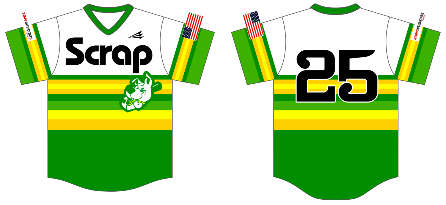 Longmont Scrappers Custom NanoDri Baseball Jersey #J3