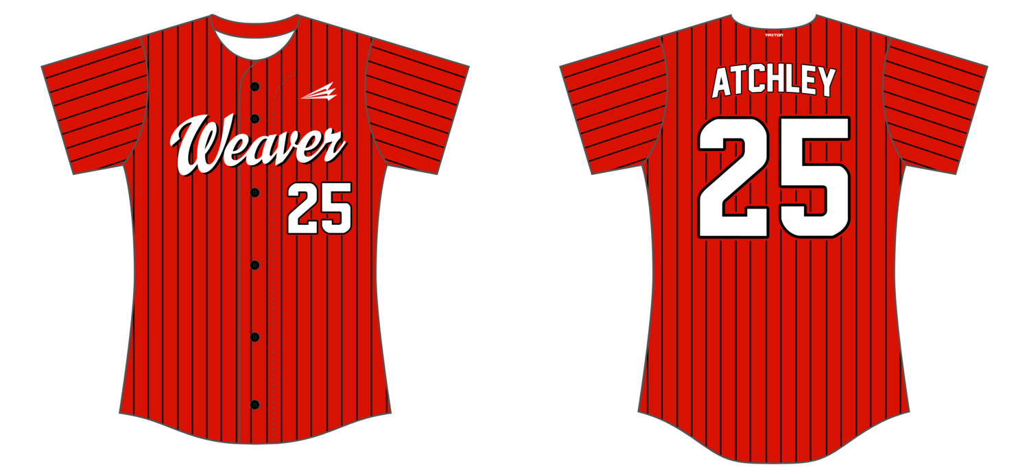 Weaver Bearcats Custom HexaFlex Softball Jersey #J1B
