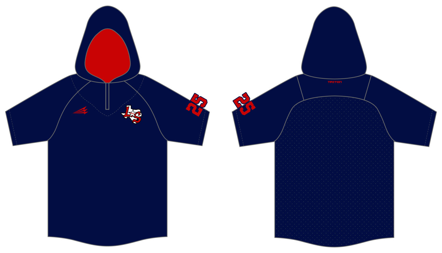 Lonestars (Garza) Custom Batting Practice Jacket #BPJ1