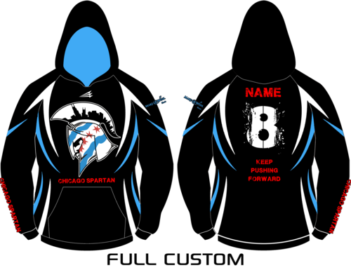 Chicago Spartan Winterproof Sublimated Hoodie