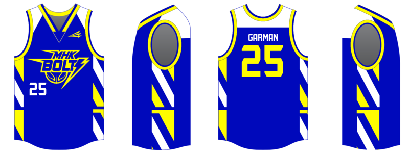 Boltz Basketball Custom Reversible NanoDri Jersey #J1d &amp; J1e